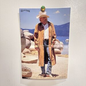 1993 Vintage Country Music Magazine Poster Alan‎ Jackson 1 Side 8x10.5